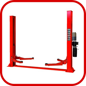 Electric lower beam car lift, 4 tons, smooth pole (model L-SZ620E)