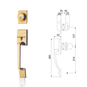 Rocking handle set - single handle 5000 Capri (CA)