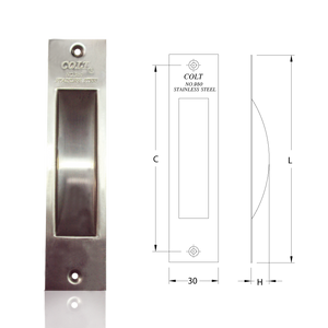 Stainless steel embedded handle 950