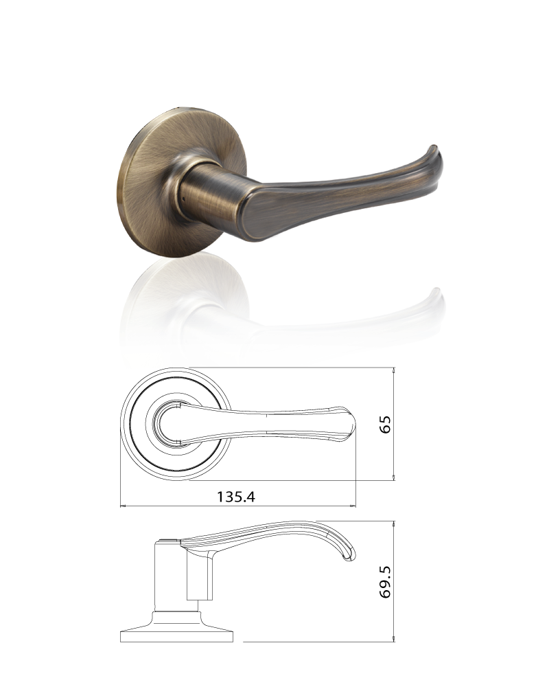 Twist lock set DE7455