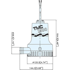 Bilge Pumps - T20 Series TMC-03606