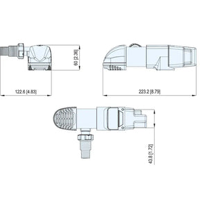 Low Profile Bilge Pump - Non Automatic TMC-30811