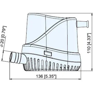 Bilge Pumps - Auto-eye Series TMC-30605