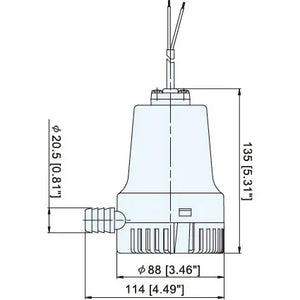 Bilge Pumps - T02 Series TMC-03302